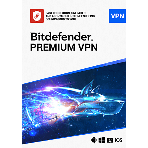 Bitdefender Premium VPN 10 Devices 1 Year USA & Canada
